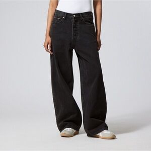 Weekday astro jeans in black